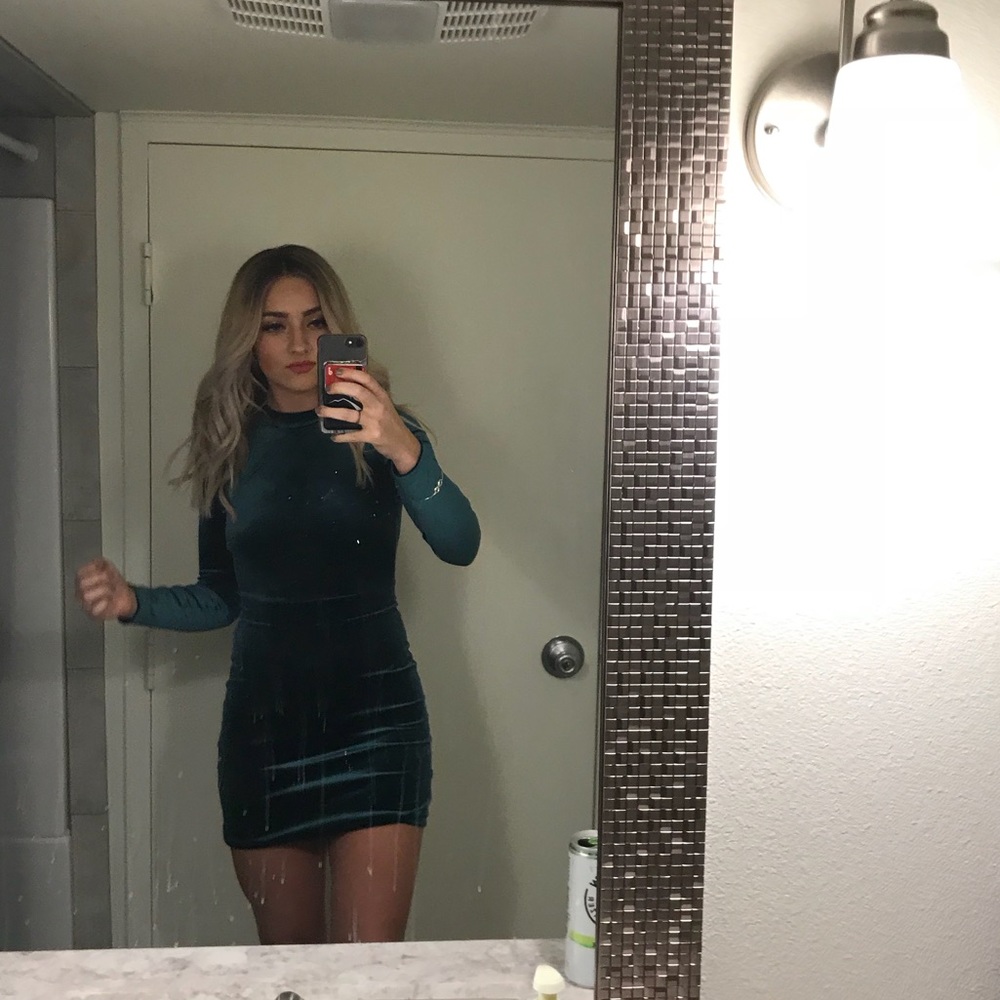 H&M Velvet Dress